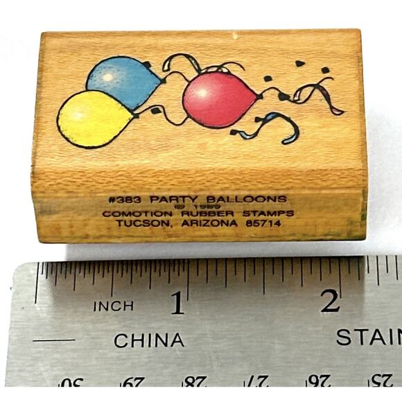 Vintage Wood & Rubber Craft Stamp Lot Of 29 Scrapbooking 1980s To Early 2000s - Picture 8 of 10